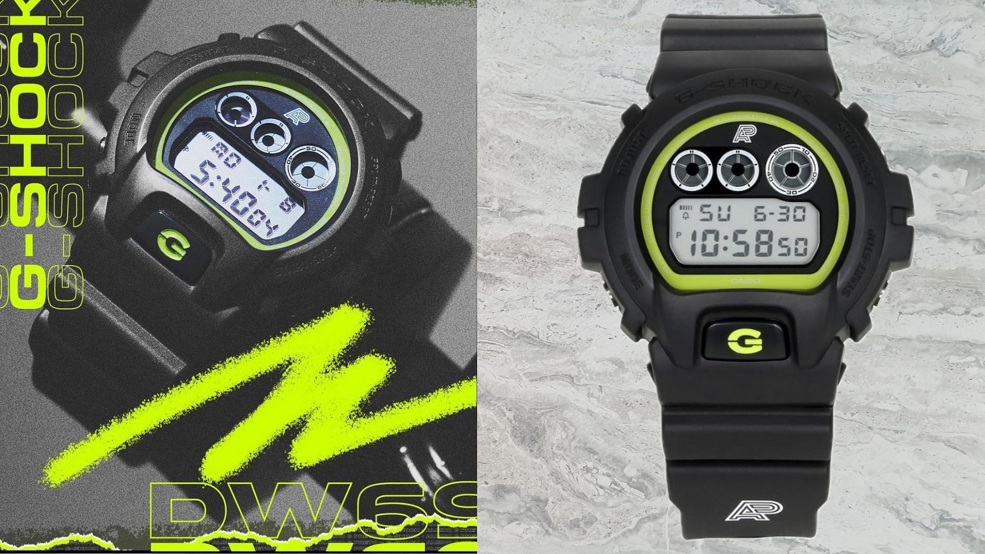 Albino &amp; Preto x G-SHOCK DW-6900 collaboration (Image via Instagram/@albinoandpreto)