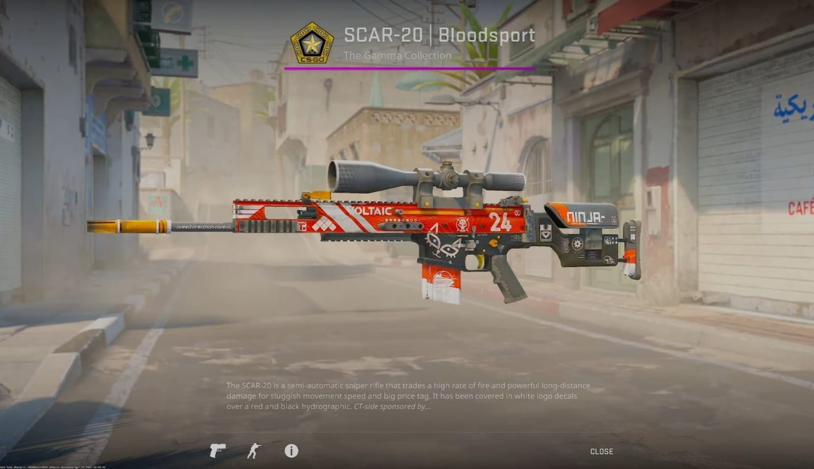 SCAR-20 Bloodsport (Image via Valve || YouTube/covernant)