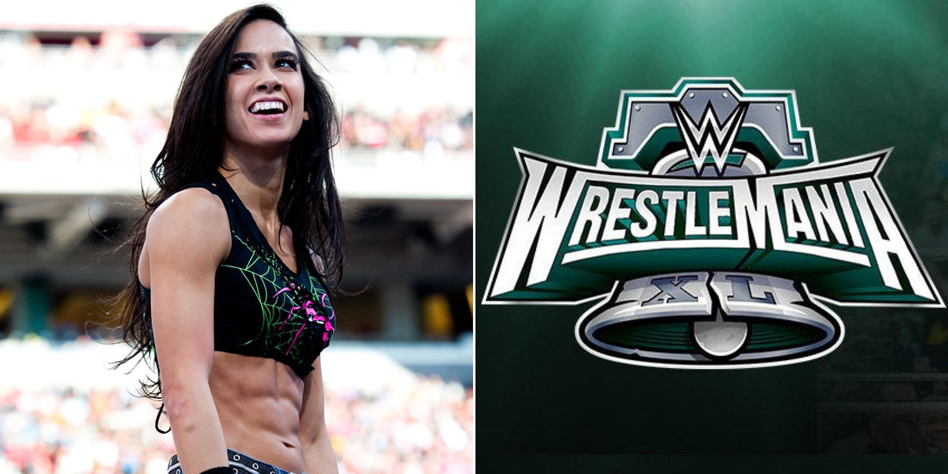 AJ Lee was mentioned at the WrestleMania press event