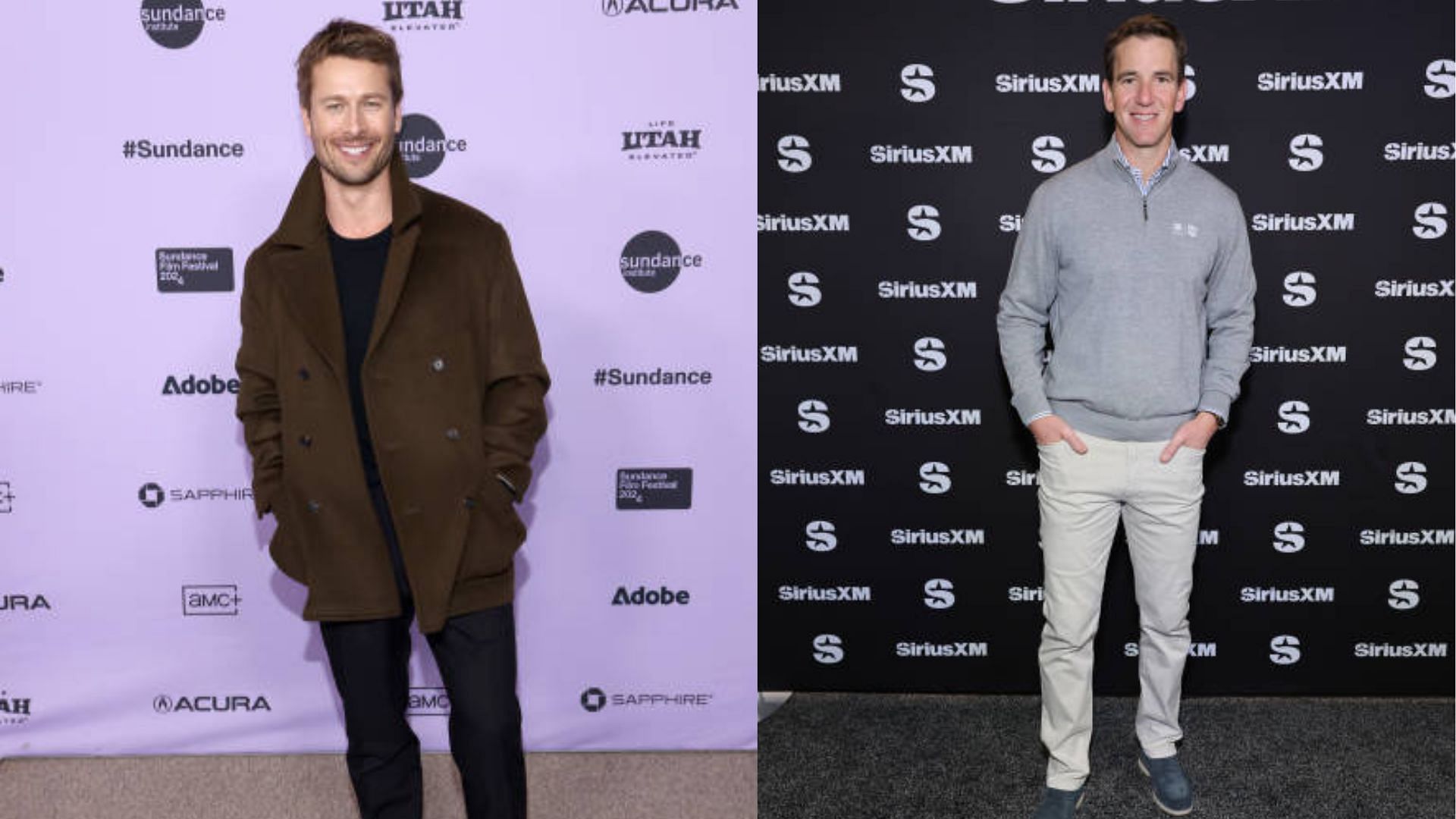 Glen Powell and Eli Manning are currently having a back-and-forth about the actor