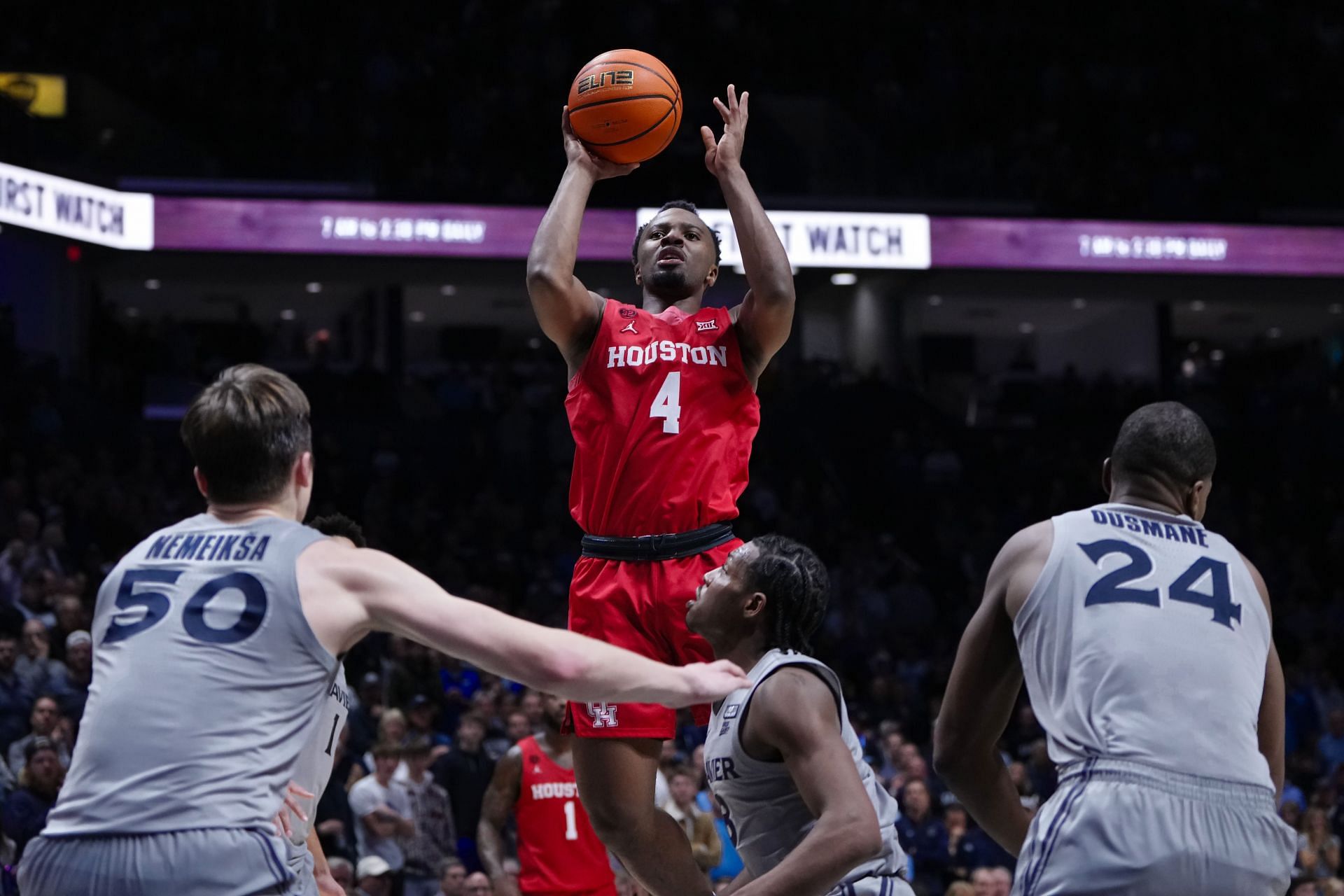 Houston's LJ Cryer leads a tough backcourt.