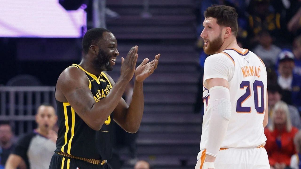 Jusuf Nurkic trolled Draymond Green after his hilarious flop against the LA Clippers.