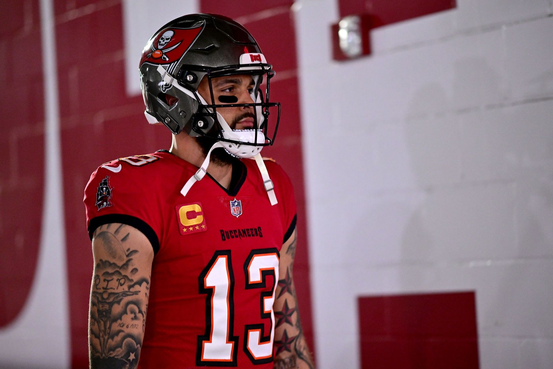 The Tampa Bay Buccaneers may have to begin life without Mike Evans