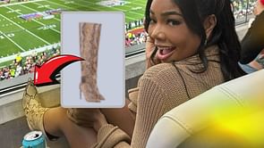 Dwyane Wade’s wife Gabrielle Union stuns in $998 boots at Super Bowl, discloses her team pick in Vegas