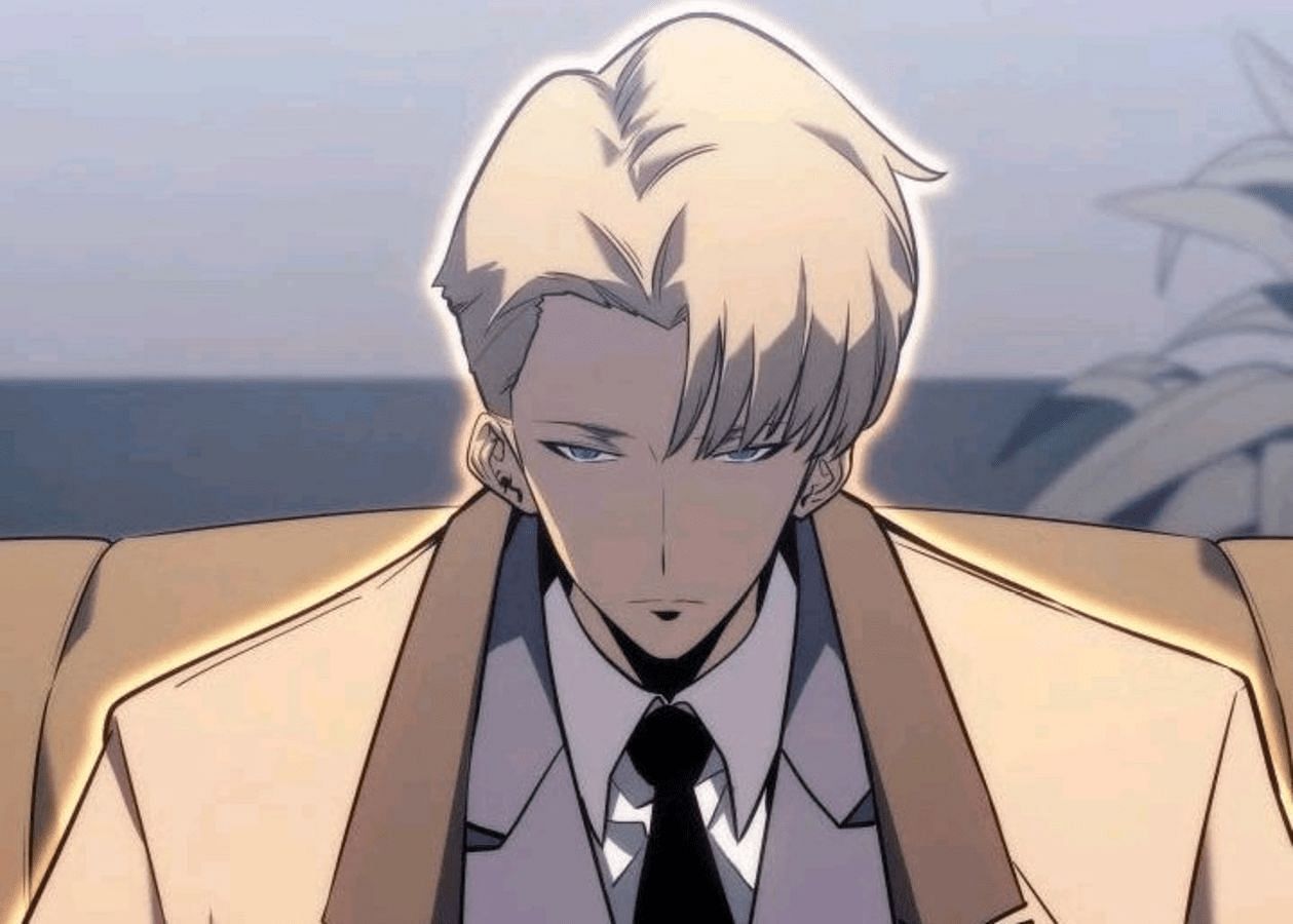 Lennart Niermann as seen in the Solo Leveling manhwa (Image via Chugong/DUBU/Webtoon)