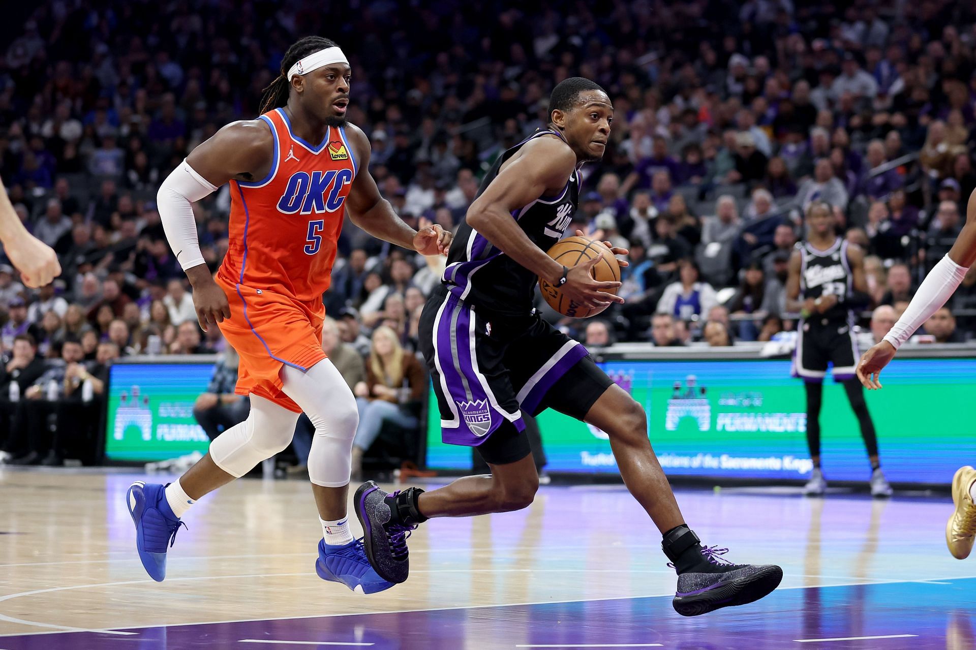 Oklahoma City Thunder v Sacramento Kings