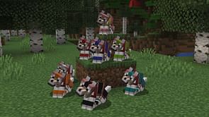 Minecraft Bedrock 1.20.80.20 patch notes: Wolf armor revamps, armadillo changes, and more