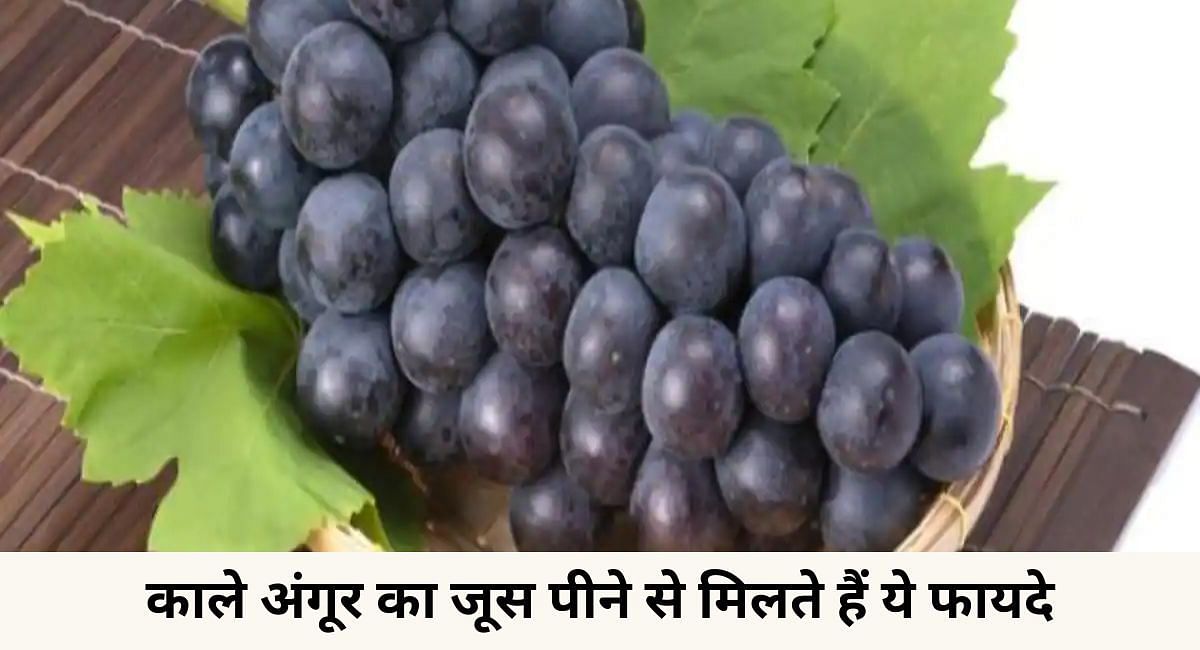 काले अंगूर का जूस पीने से मिलते हैं ये फायदे(फोटो-Sportskeeda hindi)