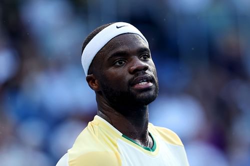 Former World No. 10 Frances Tiafoe at the 2024 Australian Open