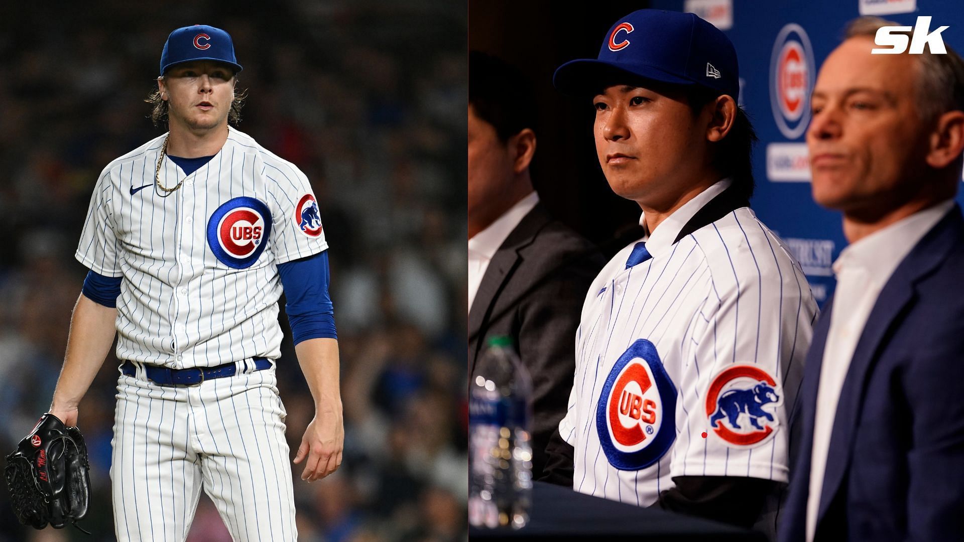 Cubs pitcher Justin Steele was impressed by Shota Imanaga during a bullpen session