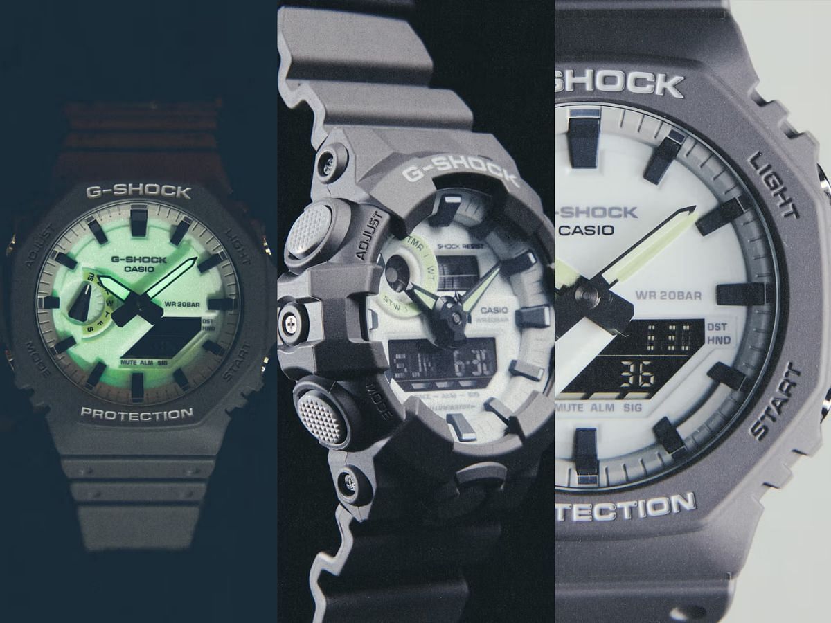 G-SHOCK Hidden Glow watch collection