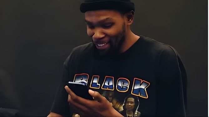 “Who gave this guy a mic?”: Kevin Durant indignantly claps back at reporter asking about his DMs at NBA All-Star media day