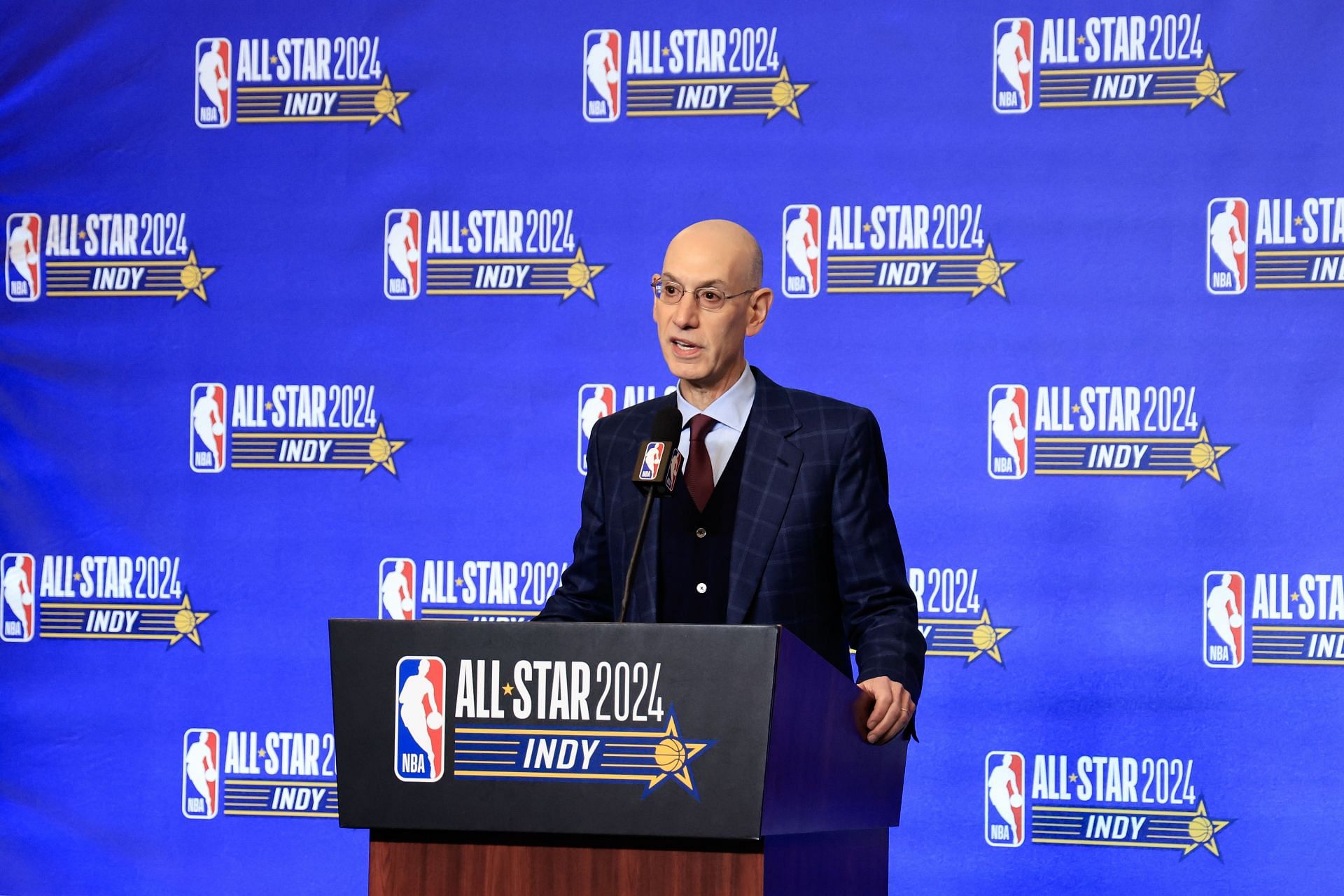 2024 NBA All-Star - Commissioner Adam Silver Press Conference