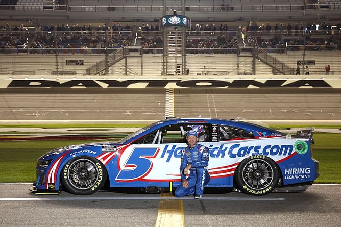Kyle Larson to be sponsored by Logan Paul's energy drink brand during 2024 NASCAR Cup season