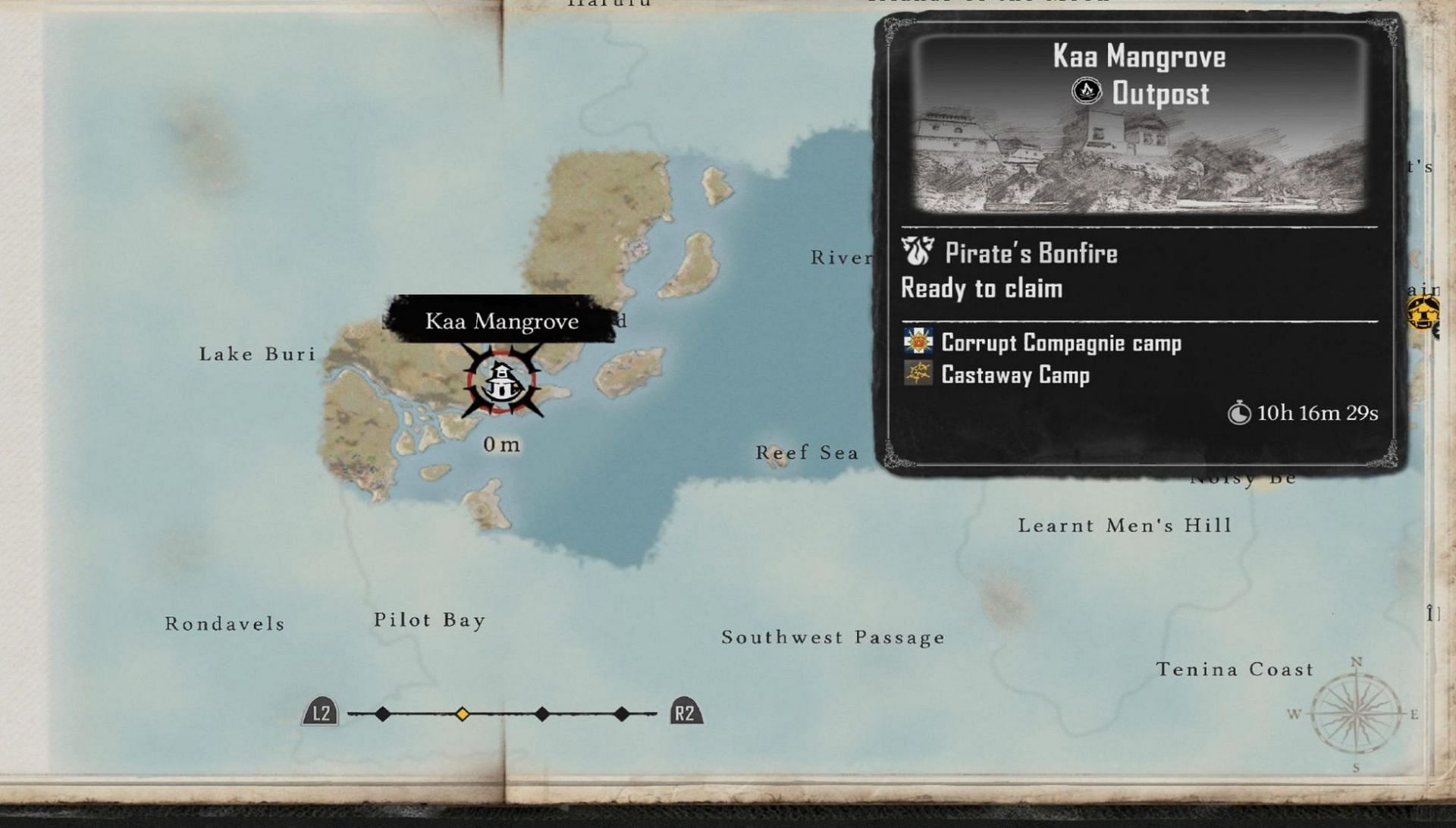 Kaa Mangrove location in Skull and Bones (Image via Ubisoft)