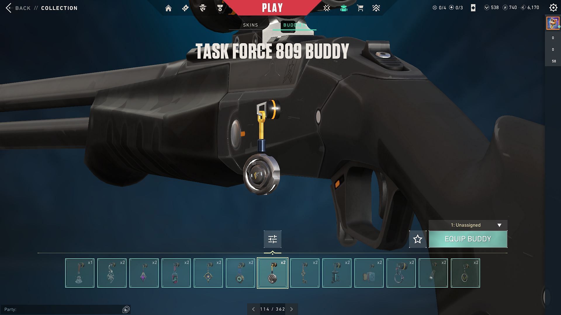Task Force 809 Buddy (Image via Riot Games)