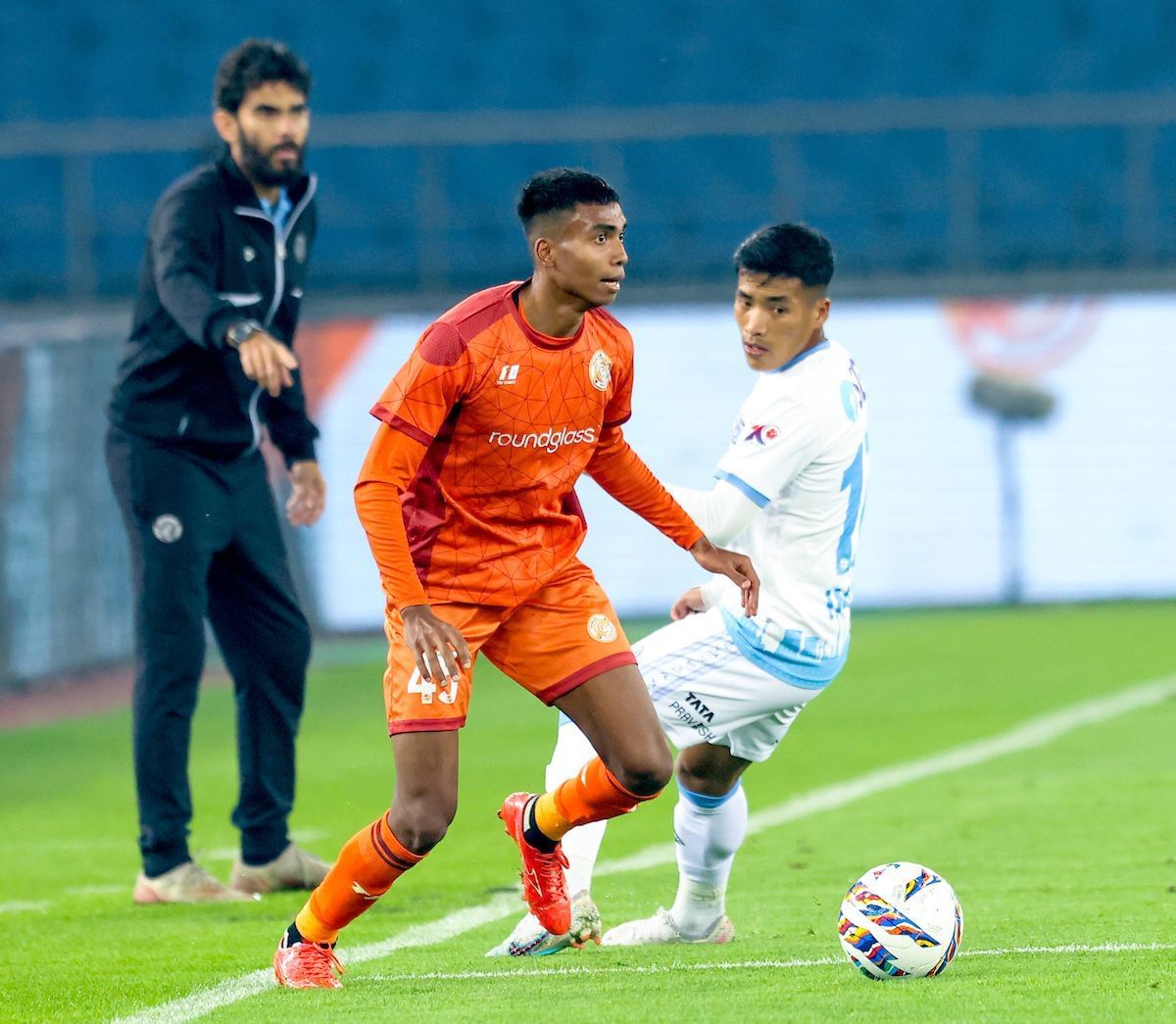 Punjab FC were completly outplayed today (Image courtesy: ISL Media)