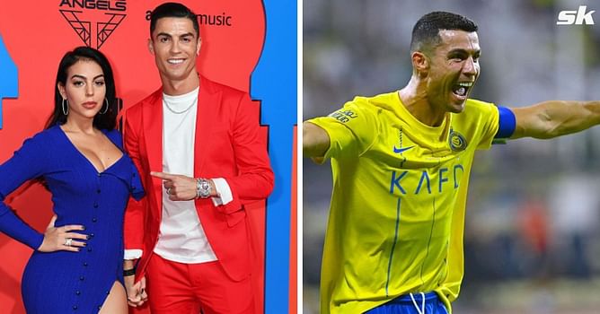 Georgina Rodriguez enjoys wild Al-Nassr celebrations led by Cristiano Ronaldo before taking the field herself