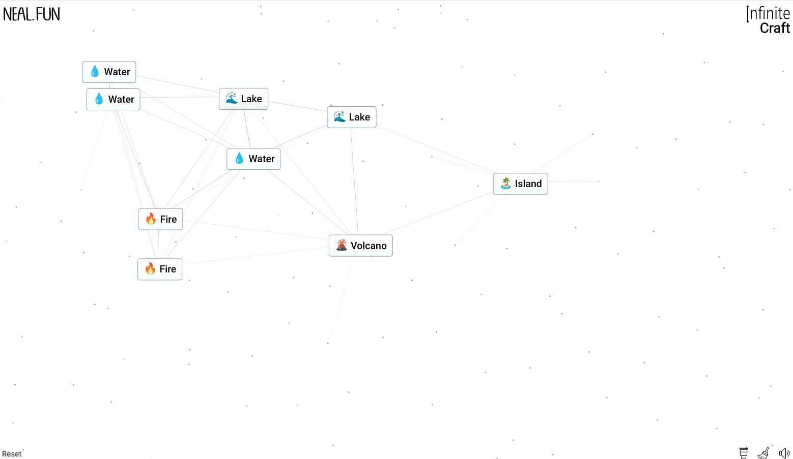 How you make an island in the game (Image via Neal Agarwal)