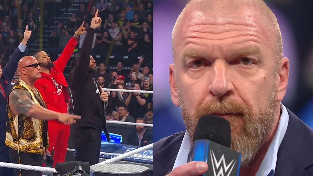 The Bloodline and Triple H (via WWE