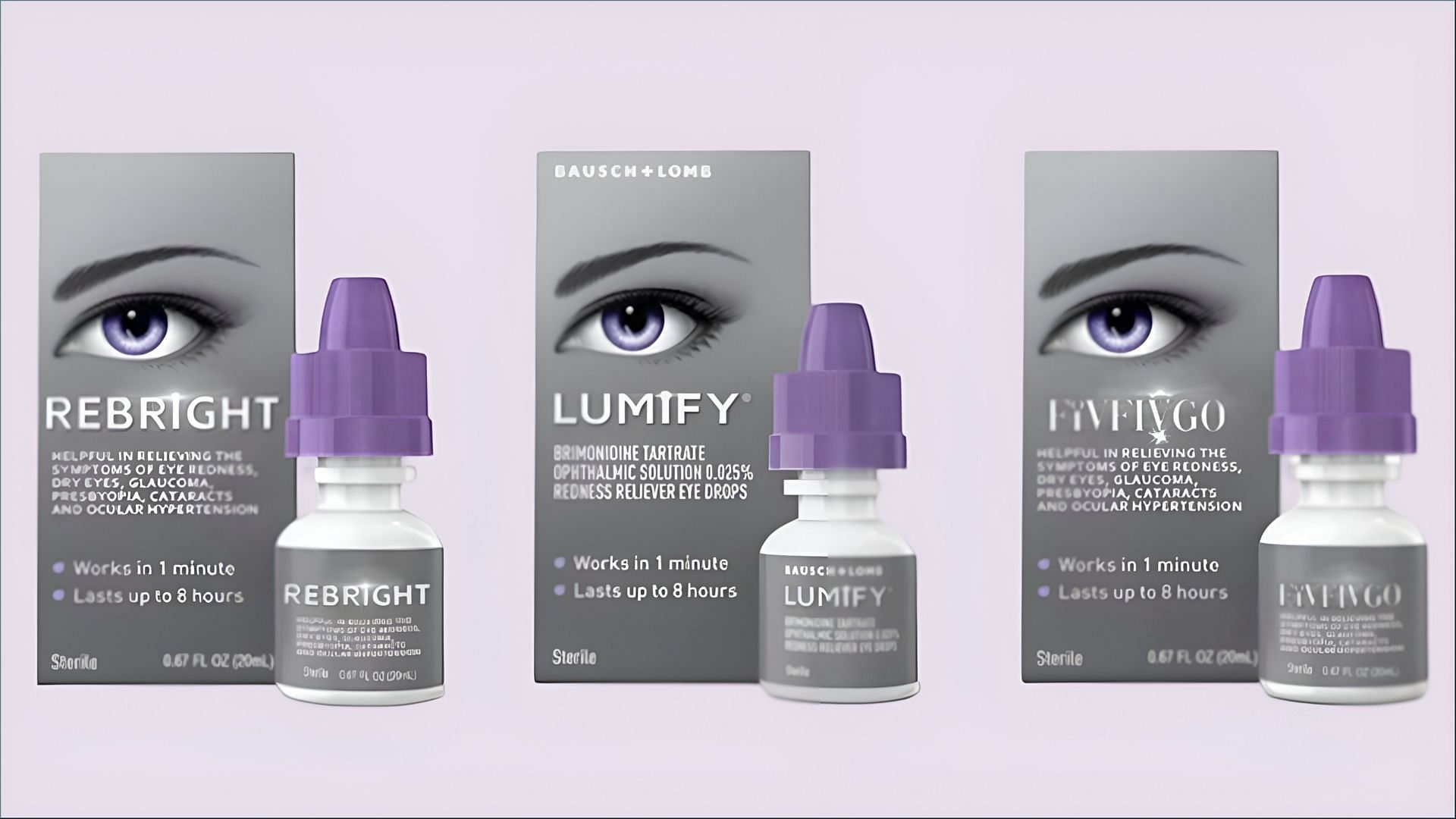 The affected copycat eyedrops should not be used any longer (Image via FDA)