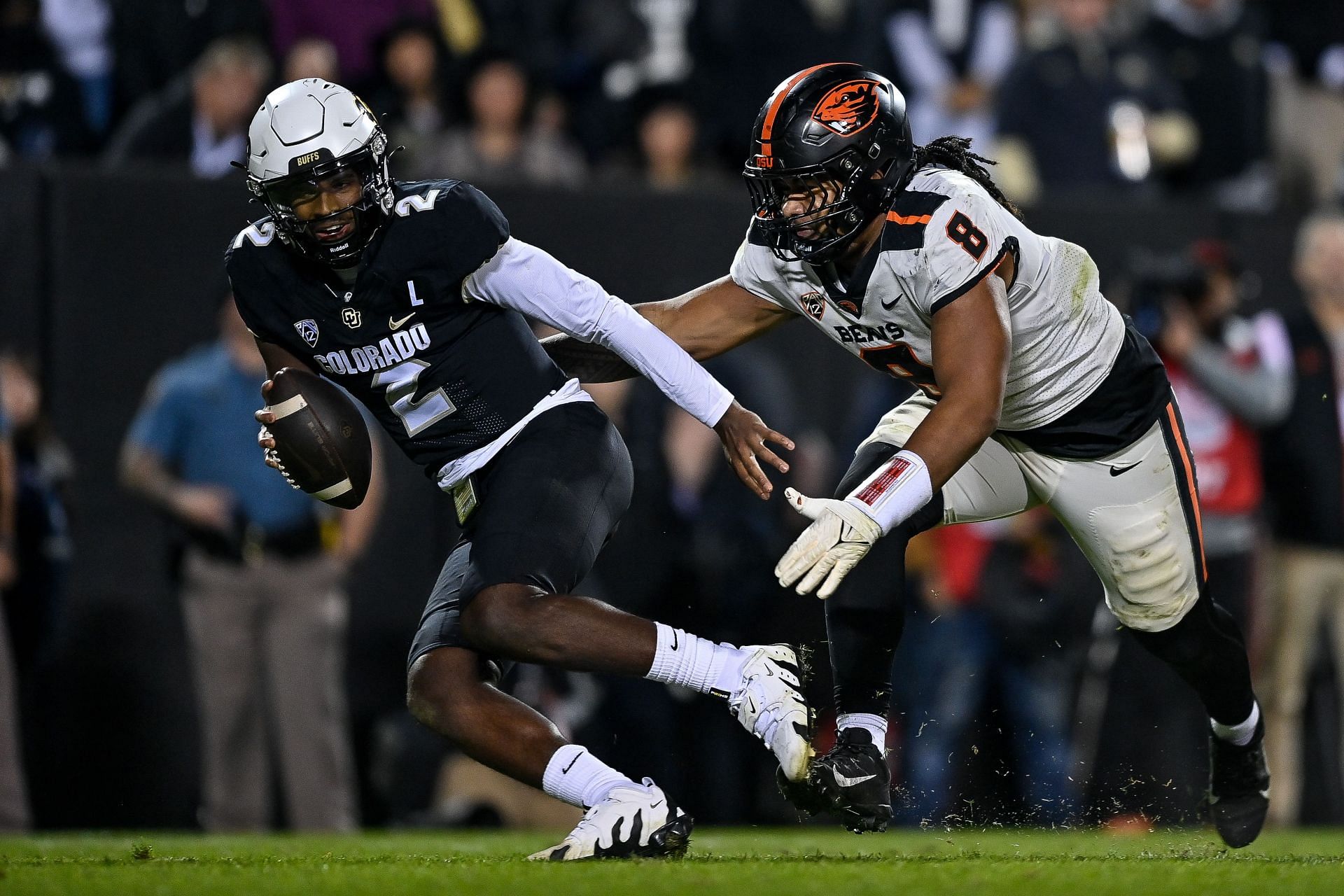 Shedeur Sanders #2 of the Colorado Buffaloes