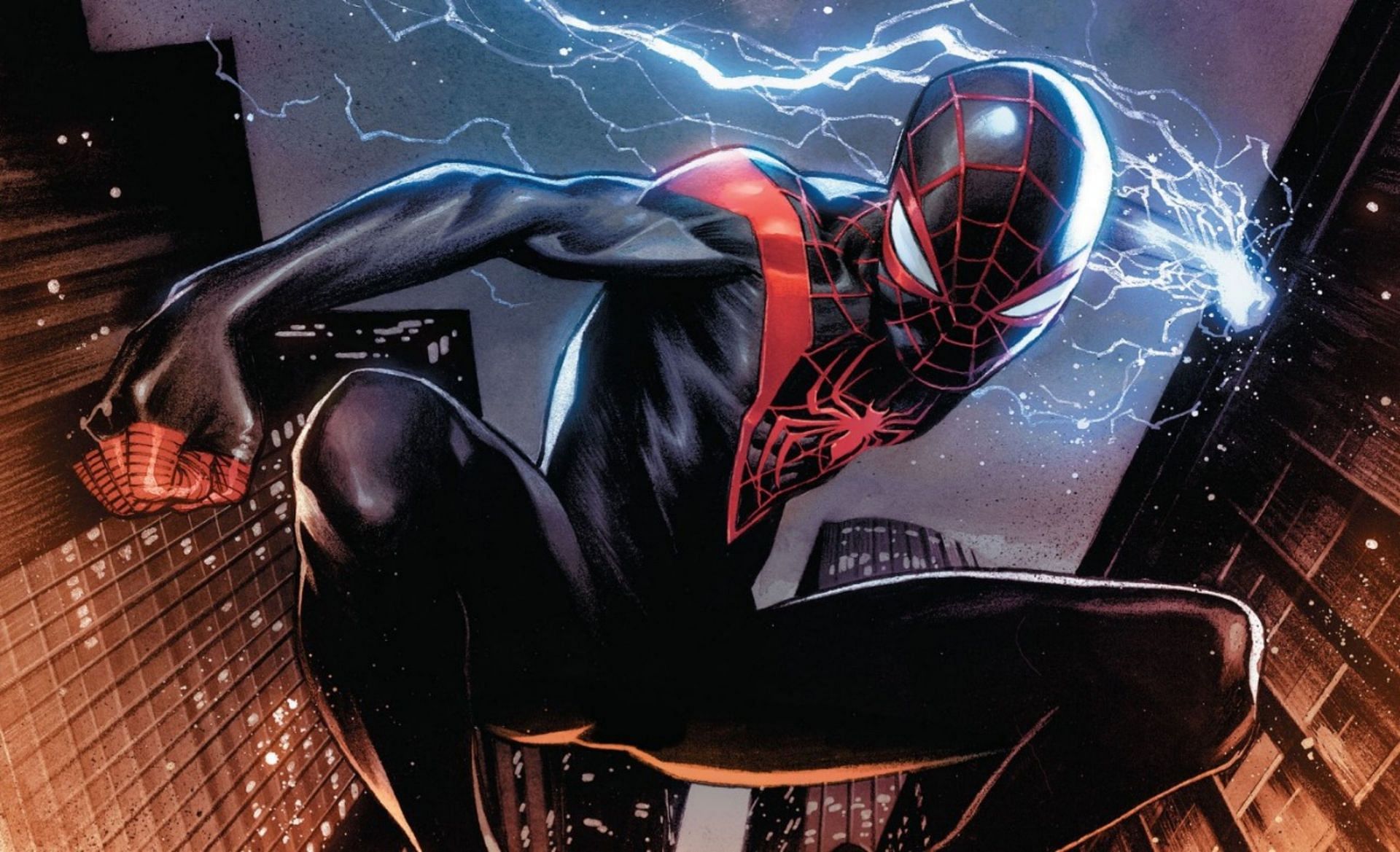 Miles Morales as Spider-Man in the comics (Image via Marvel Comics)