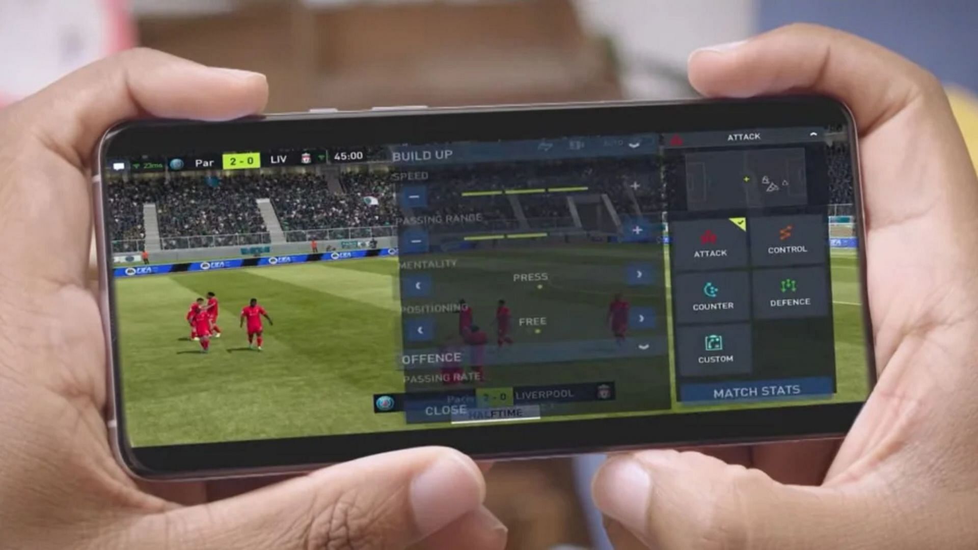 Game-to-game tactics is the key to consistent winning in FC Mobile Manager Mode (Image via EA Sports)