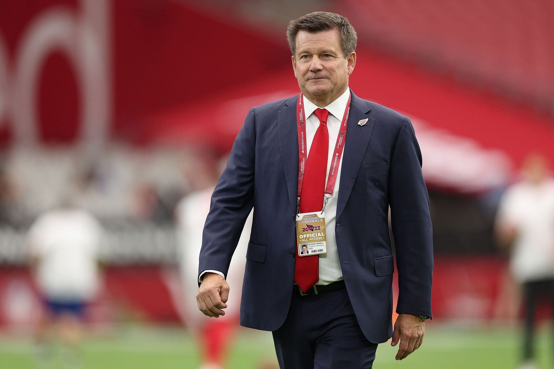 Michael Bidwill received an F grade