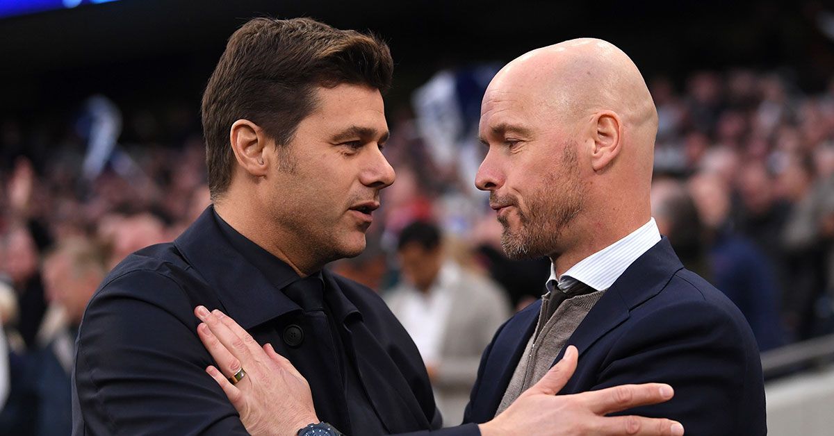 Mauricio Pochettino (left) and Erik ten Hag