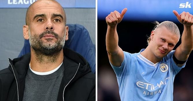 Pep Guardiola provides Erling Haaland fitness update ahead of Manchester City's clash against Brentford