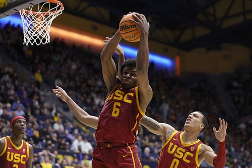 USC guard Bronny James could end up joining his famous father on the Lakers.