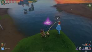 How to catch Blue Slurpfish in LEGO Fortnite