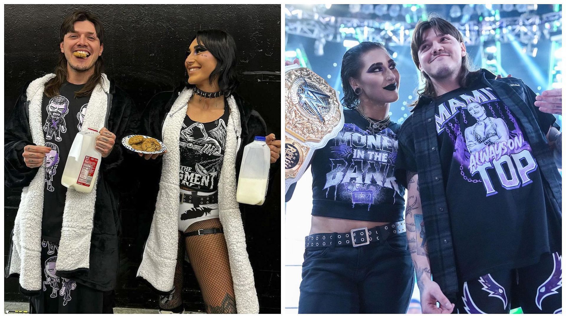 Dominik Mysterio and Rhea Ripley are a part of major WWE faction on RAW.