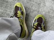 Daniëlle Cathari x New Balance 991V2 sneakers (Image via Twitter/@ComplexSneakers)