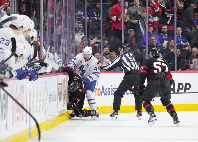 Morgan Rielly could have in-person hearing, insider reports