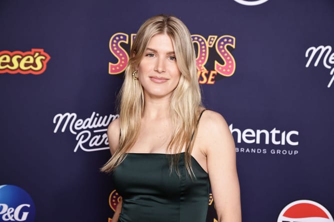 Eugenie Bouchard dazzles in all-black outfit as she attends Shaquille O’Neal's annual 'Shaq's Fun House' event in Las Vegas