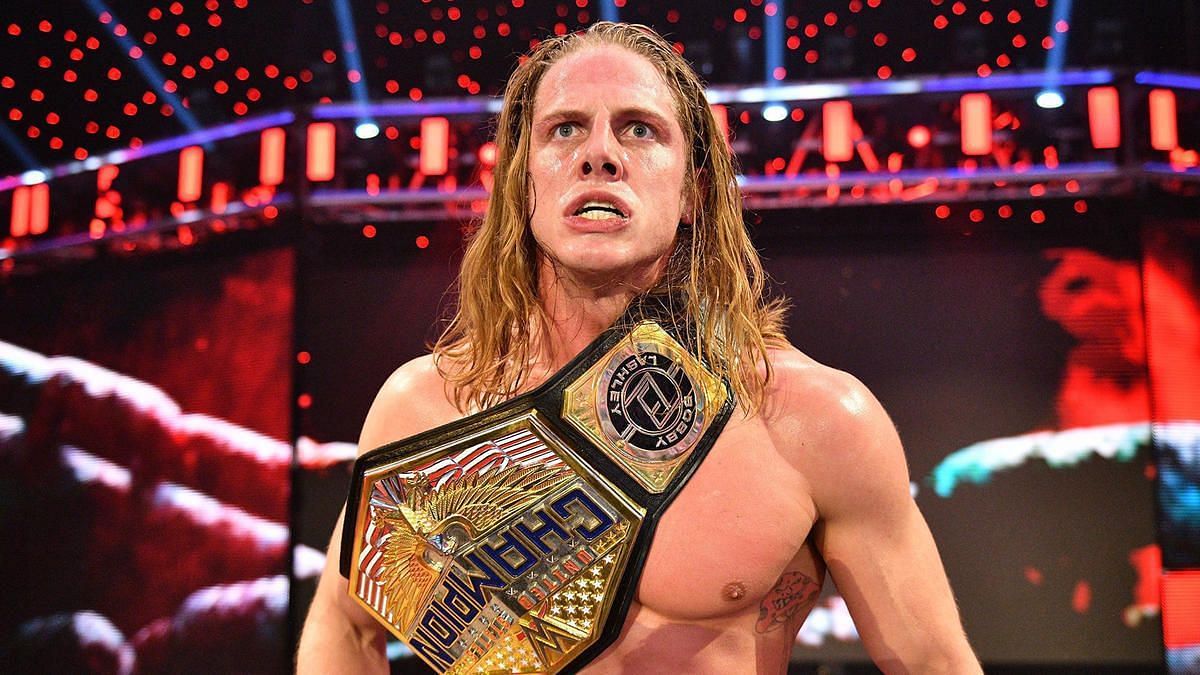 Matt Riddle is a former United States Champion in WWE