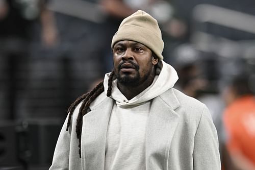 Marshawn Lynch at Green Bay Packers v Las Vegas Raiders