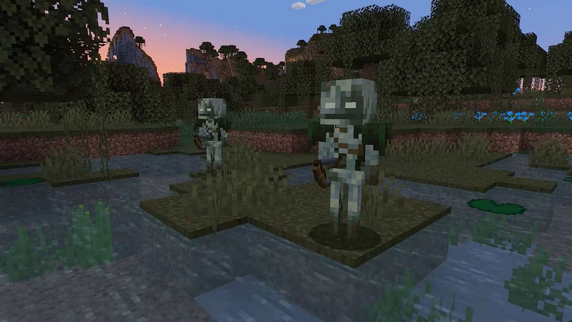 The new bogged mob was introduced by Mojang for the 1.21 update (Image via Mojang)