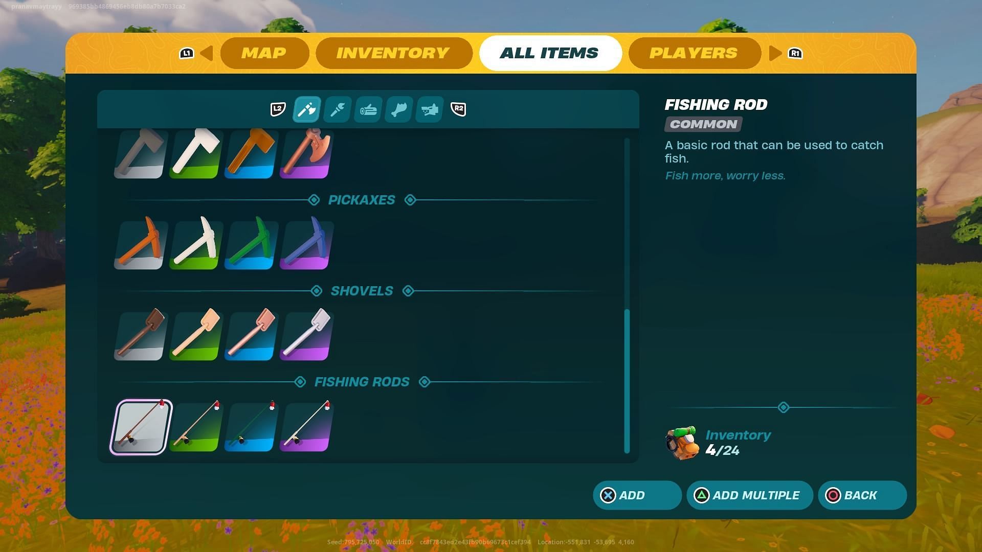 Common Fishing Rod (Image via Epic Games)
