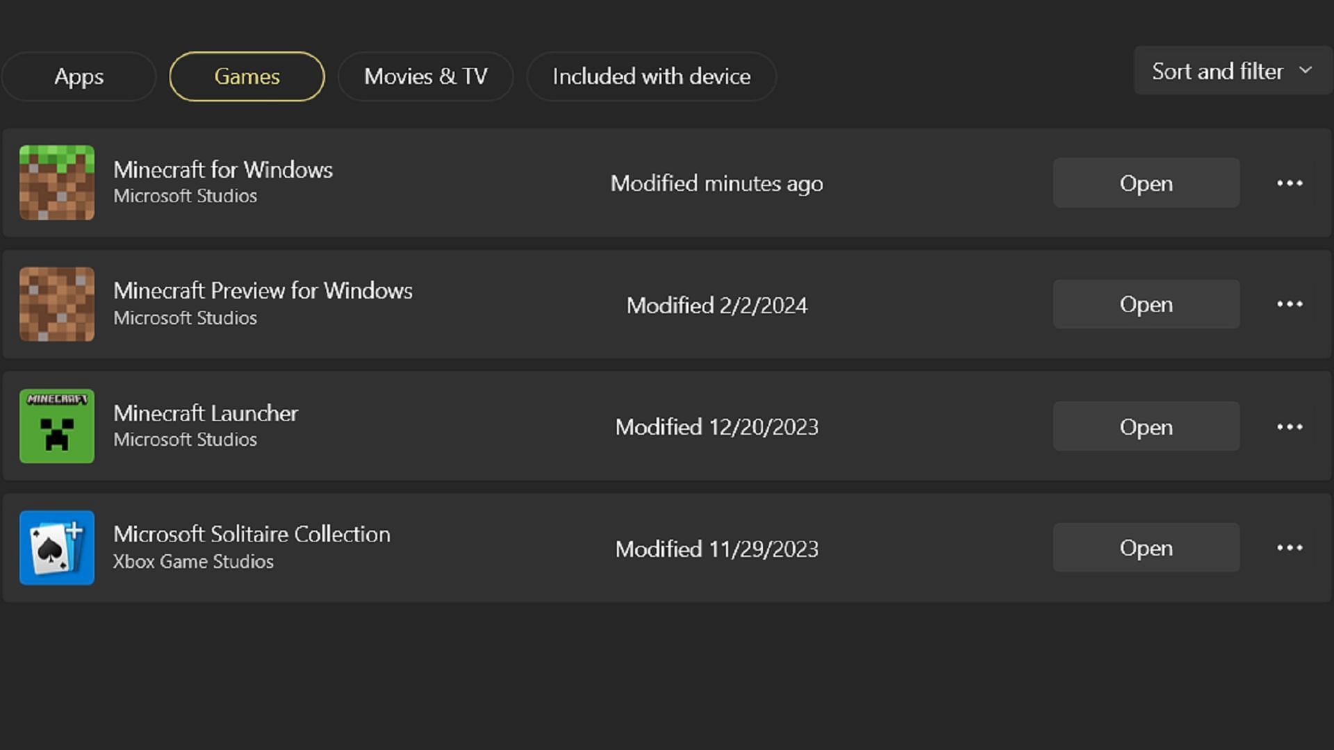Le Microsoft Store peut aider les fans de Minecraft sous Windows à rester à jour (Image via Mojang)