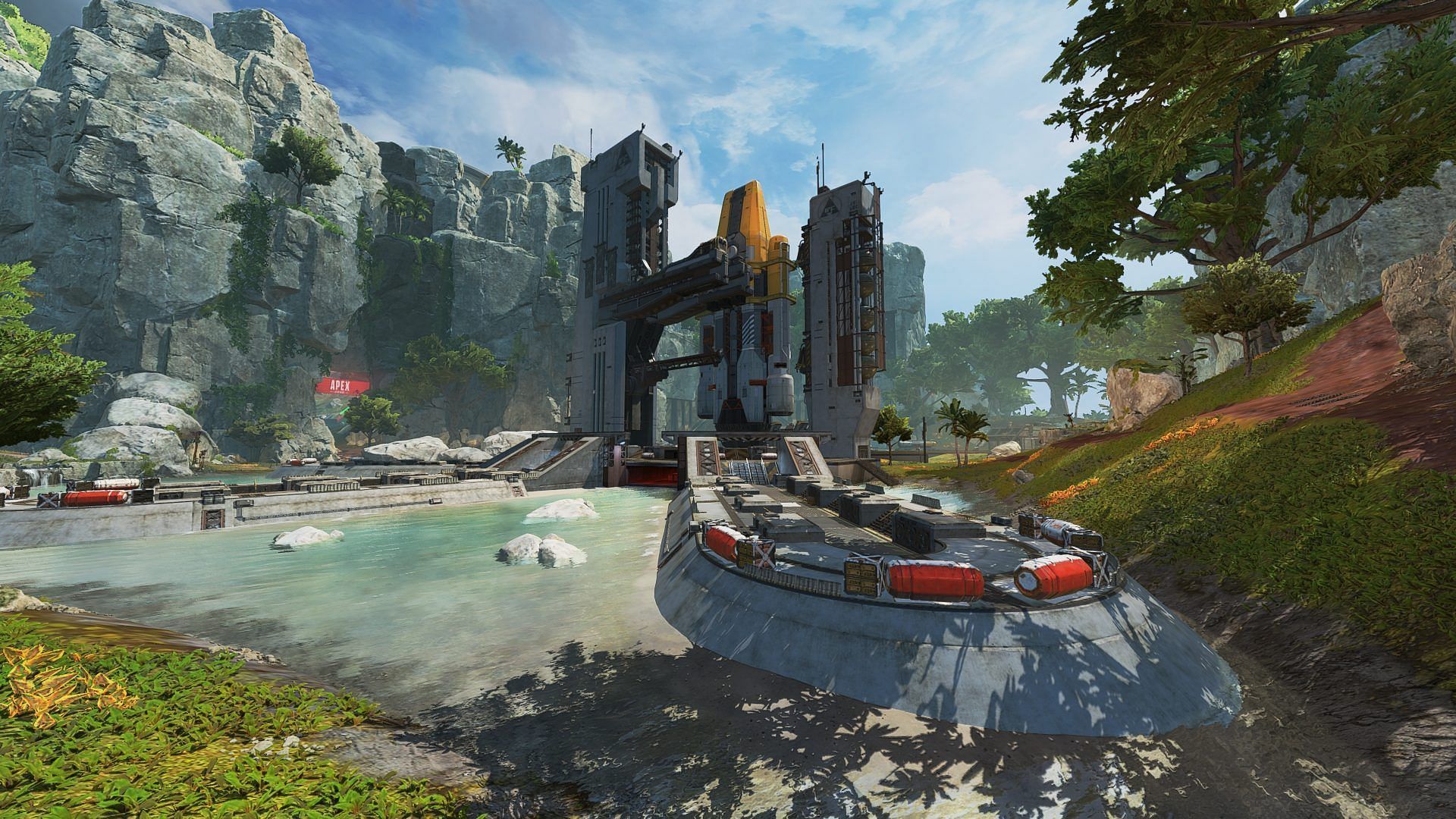 Launch Pad in Apex Legends (Image via Electronic Arts)