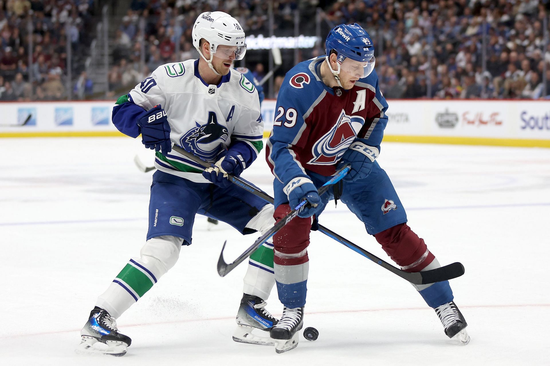 Vancouver Canucks v Colorado Avalanche