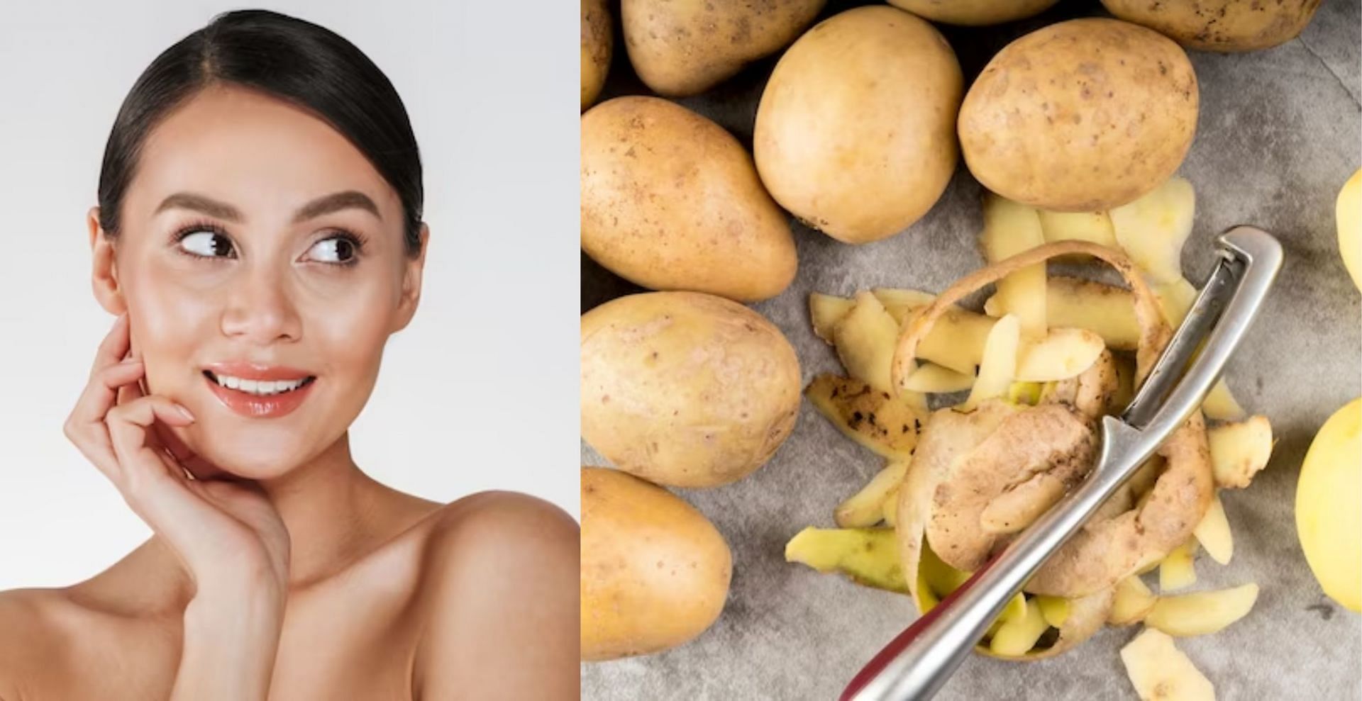 How to use potato peel for skin care