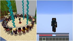 Minecraft player attempts to launch into space using 32 fishing rods