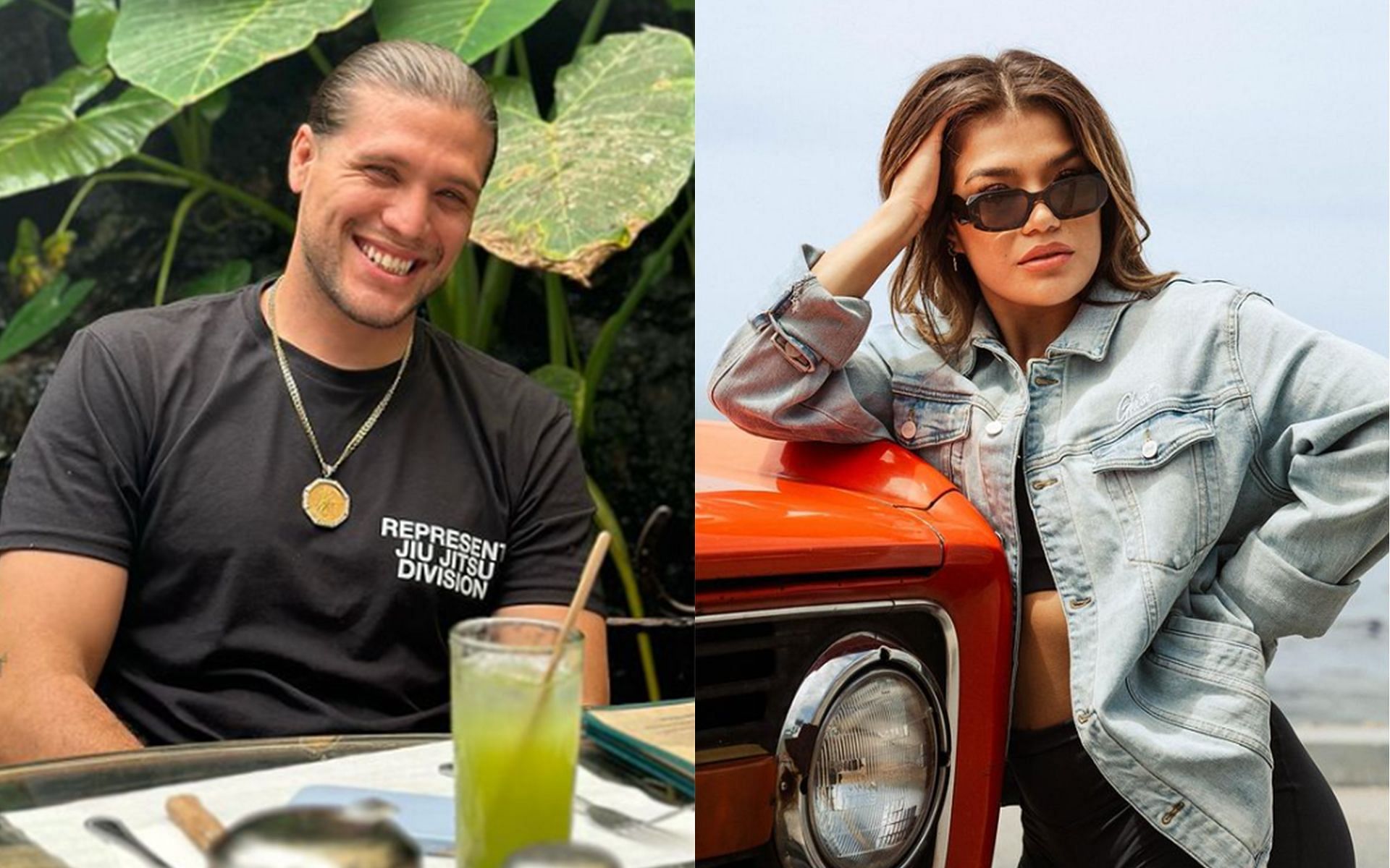 Brian Ortega (left) was in a romantic relationship with Tracy Cortez (right) [Images Courtesy: @briantcity and @cortezmma Instagram]