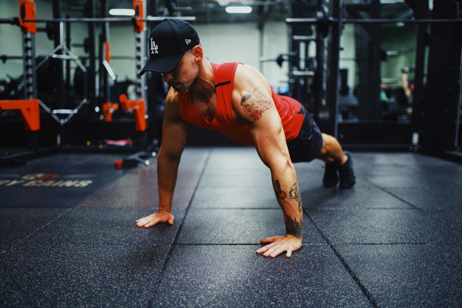 Scapular Push-Ups (Image via Unsplash/Gordon Cowie)