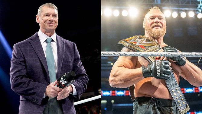 Former WWE name on Vince and Brock getting into a fight: "I saw him wrestle 34,000 feet in the air!" (Exclusive)