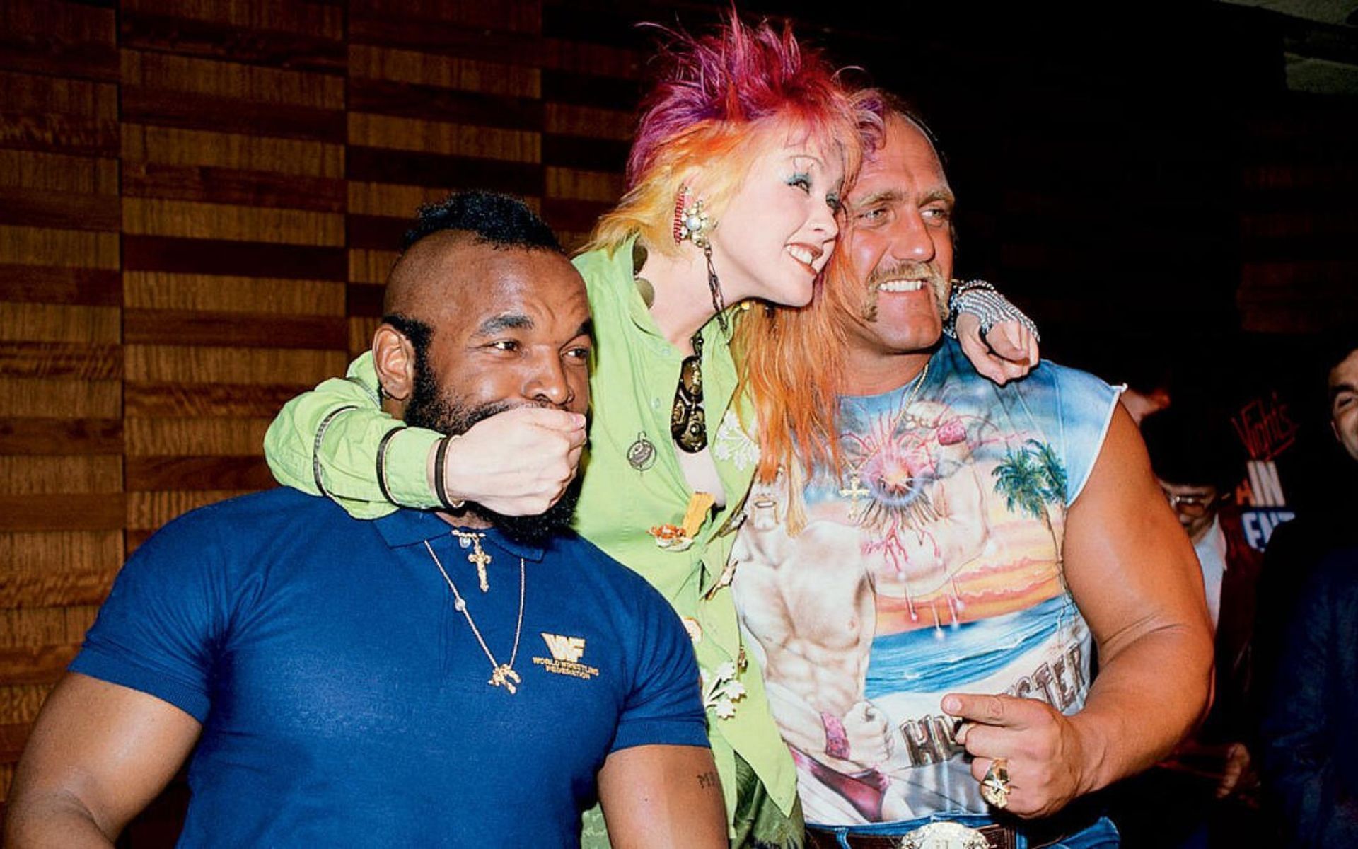 Cyndi Lauper helped bring WWF into the mainstream!